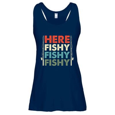 Fish Hunting Fishing Fishrod Fisherman Ladies Essential Flowy Tank