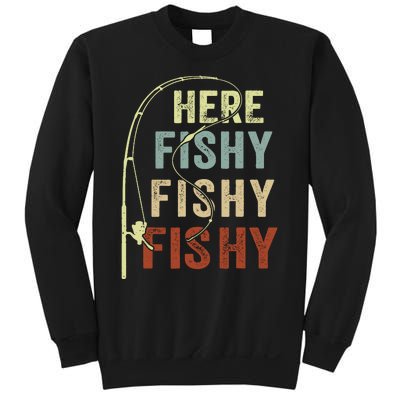 Fishingshirt Herefishy Funny Sweatshirt