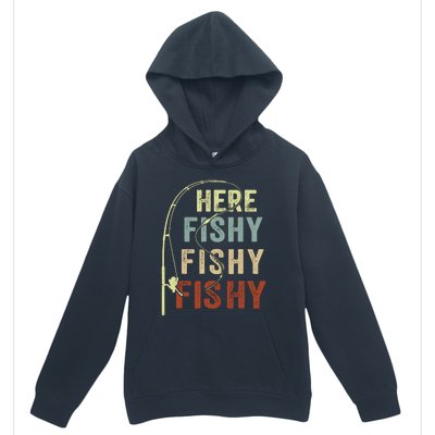 Fishingshirt Herefishy Funny Urban Pullover Hoodie