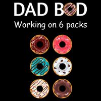 Fun Holiday Funny Donut Dad Bod Working On Six 6 Packs Meaningful Gift Wool Snapback Cap