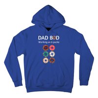 Fun Holiday Funny Donut Dad Bod Working On Six 6 Packs Meaningful Gift Hoodie