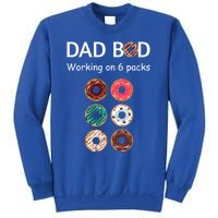 Fun Holiday Funny Donut Dad Bod Working On Six 6 Packs Meaningful Gift Sweatshirt