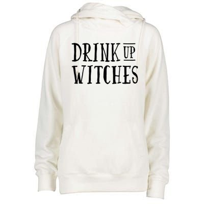 Funny Halloween Funny Witch Up Witches Gift Womens Funnel Neck Pullover Hood