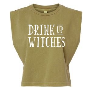 Funny Halloween Funny Witch Up Witches Gift Garment-Dyed Women's Muscle Tee