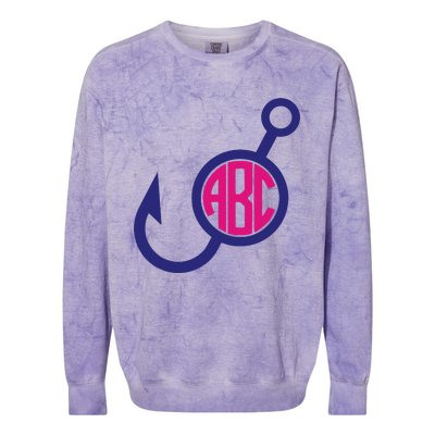 Fish Hook Colorblast Crewneck Sweatshirt