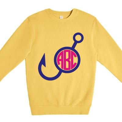 Fish Hook Premium Crewneck Sweatshirt