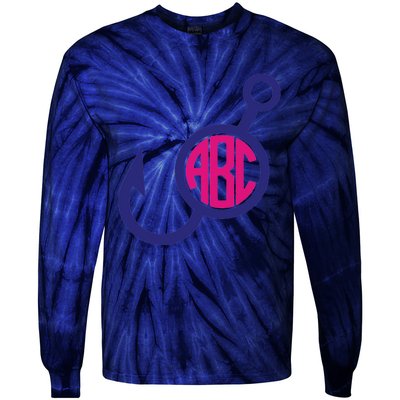 Fish Hook Tie-Dye Long Sleeve Shirt