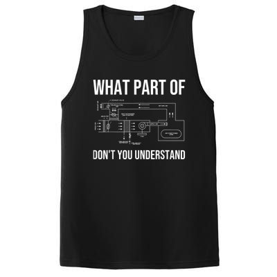 Funny HVAC For Men Dad HVAC Installer Engineers Tech PosiCharge Competitor Tank