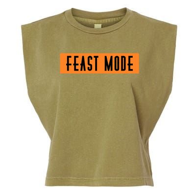 Fun Halloween Feast Mode Cute Gift Garment-Dyed Women's Muscle Tee