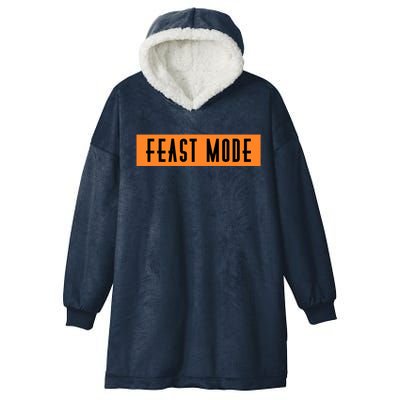 Fun Halloween Feast Mode Cute Gift Hooded Wearable Blanket