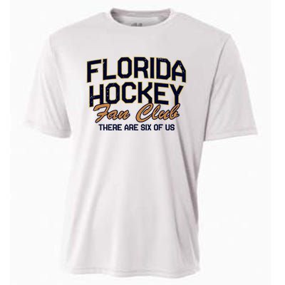 Florida Hockey Fan Club There Are Six Of Us Cooling Performance Crew T-Shirt