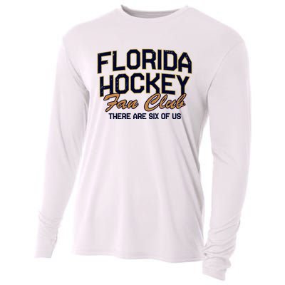 Florida Hockey Fan Club There Are Six Of Us Cooling Performance Long Sleeve Crew