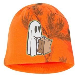 Funny Halloween Ghost with Candy Bag Kati - Camo Knit Beanie