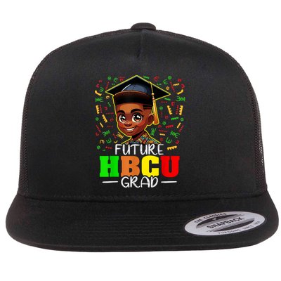 Future Hbcu Graduation Black Boy Grad Hbcu Flatbill Hat
