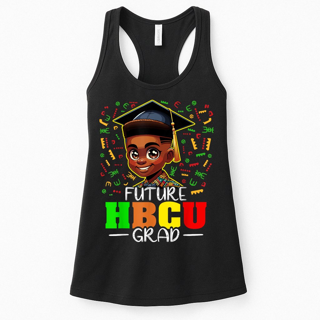 Future Hbcu Graduation Black Boy Grad Hbcu Womens Tank Top