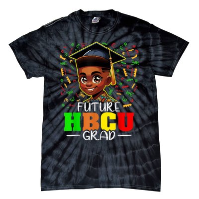 Future Hbcu Graduation Black Boy Grad Hbcu Tie-Dye T-Shirt