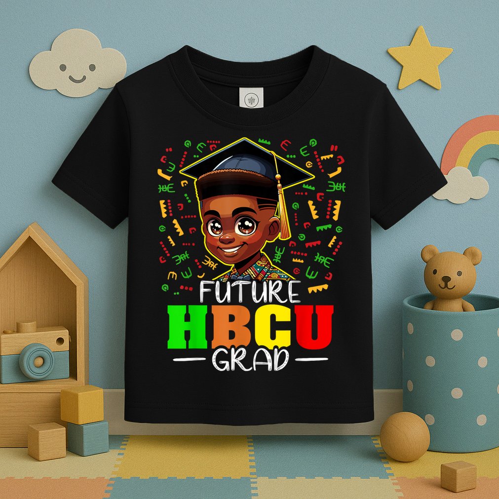Future Hbcu Graduation Black Boy Grad Hbcu Toddler T-Shirt