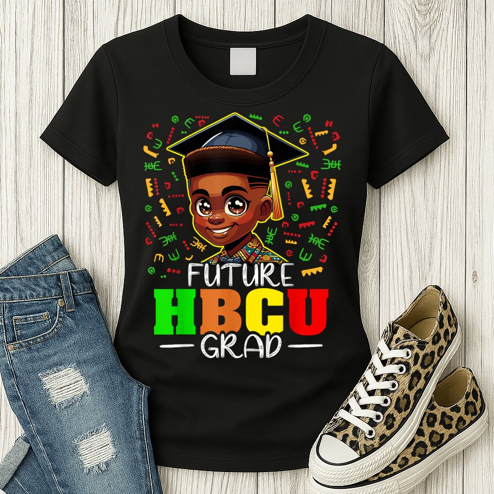 Future Hbcu Graduation Black Boy Grad Hbcu Womens T-Shirt