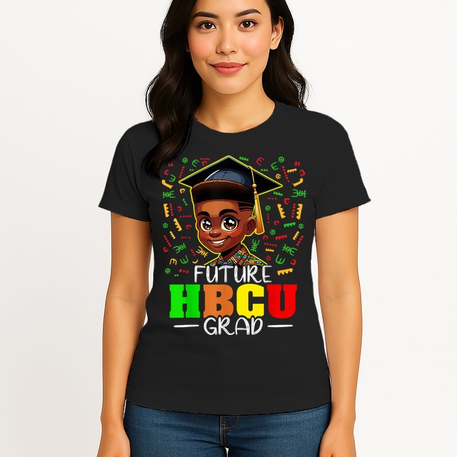 Future Hbcu Graduation Black Boy Grad Hbcu Womens T-Shirt