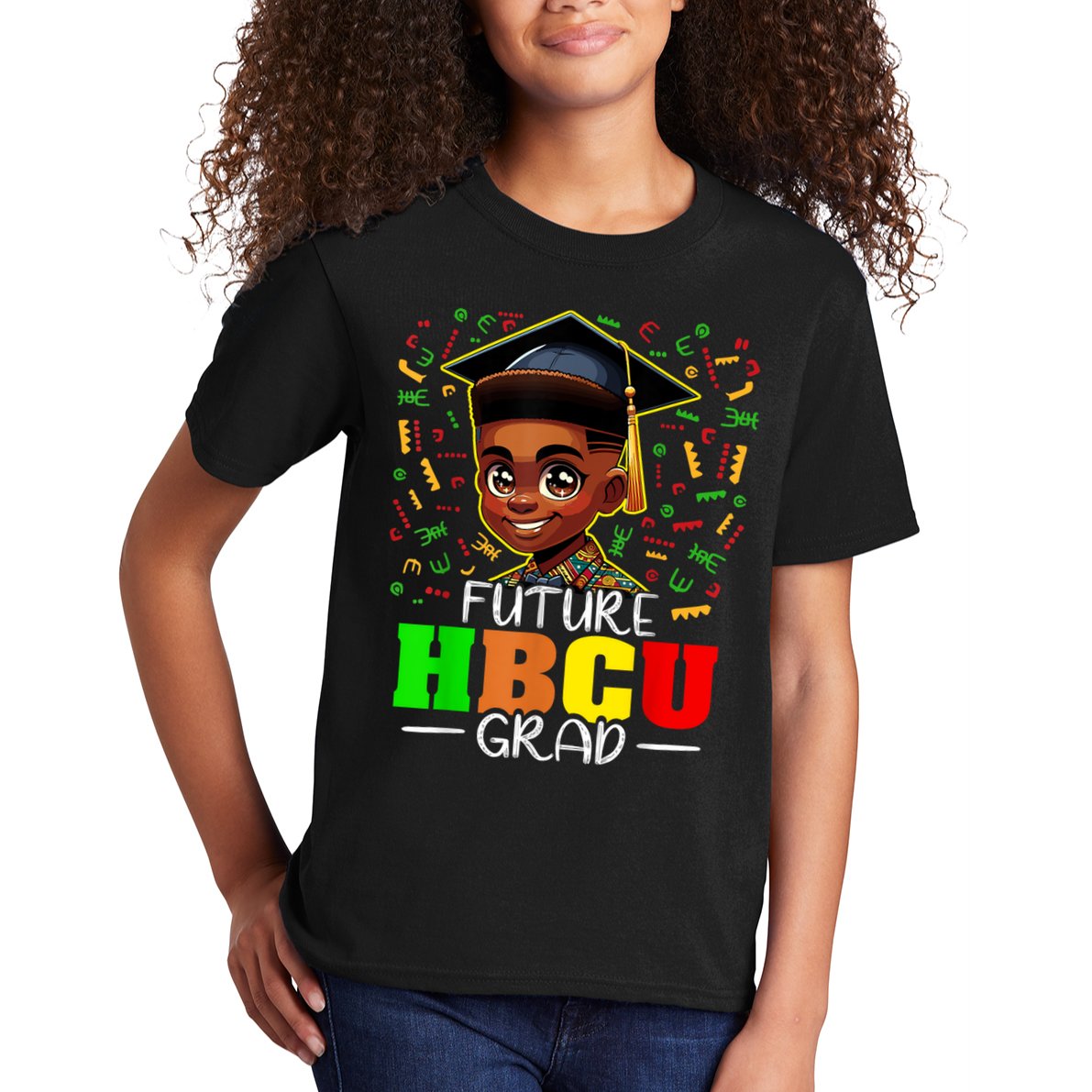 Future Hbcu Graduation Black Boy Grad Hbcu Kids T-Shirt