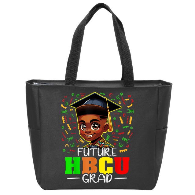 Future Hbcu Graduation Black Boy Grad Hbcu Zip Tote Bag