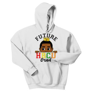 Future HBCU Grad Afro BHM Black King College Graduation Kids Hoodie