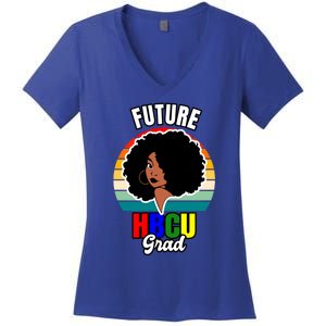 Future Hbcu Grad Graduation Historically Black College Gift Women's V-Neck T-Shirt