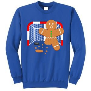 Funny Hockey Goalie Gingerbread Christmas Great Gift Sweatshirt