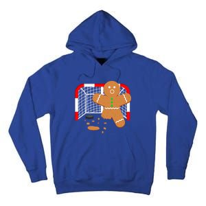 Funny Hockey Goalie Gingerbread Christmas Great Gift Tall Hoodie