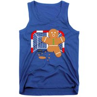 Funny Hockey Goalie Gingerbread Christmas Great Gift Tank Top