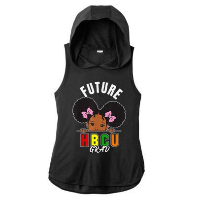 Future Hbcu Grad Girl Graduation Historically Black College Ladies PosiCharge Tri-Blend Wicking Draft Hoodie Tank