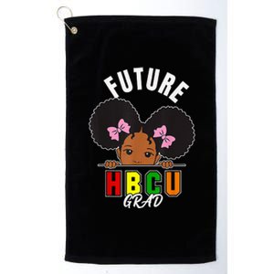 Future Hbcu Grad Girl Graduation Historically Black College Platinum Collection Golf Towel