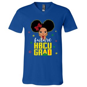 Future Hbcu Grad Graduation Historically Black College Gift V-Neck T-Shirt