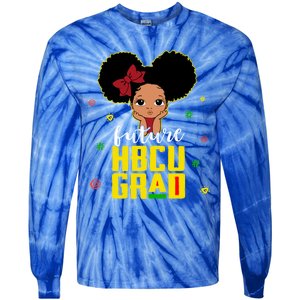 Future Hbcu Grad Graduation Historically Black College Gift Tie-Dye Long Sleeve Shirt