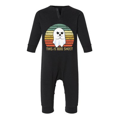 Funny Halloween Ghost Costume Prank Party Decor Infant Fleece One Piece