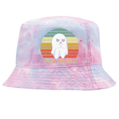 Funny Halloween Ghost Costume Prank Party Decor Tie-Dyed Bucket Hat