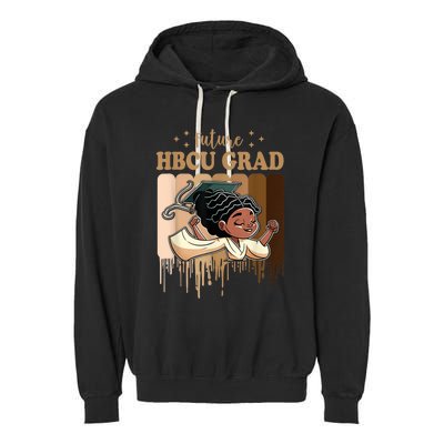 Future HBCU Grad History Black College Garment-Dyed Fleece Hoodie