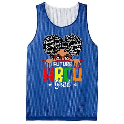 Future HBCU Grad Affirmation HBCU Future Black College Mesh Reversible Basketball Jersey Tank