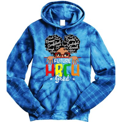 Future HBCU Grad Affirmation HBCU Future Black College Tie Dye Hoodie