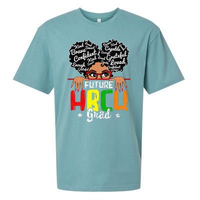 Future HBCU Grad Affirmation HBCU Future Black College Sueded Cloud Jersey T-Shirt