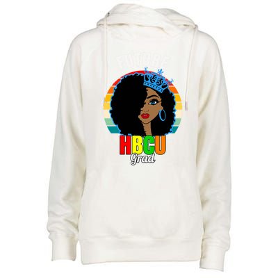 Future Hbcu Grad Graduation Historically Black College Gift Womens Funnel Neck Pullover Hood