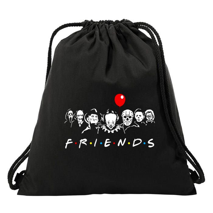 Funny Halloween Graphic Novelty Drawstring Bag