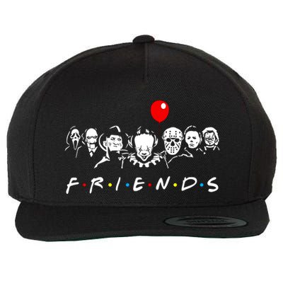 Funny Halloween Graphic Novelty Wool Snapback Cap