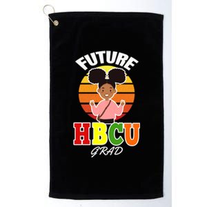 Future Hbcu Grad Graduation Historically Black College Funny Gift Platinum Collection Golf Towel