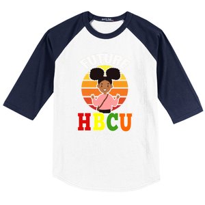 Future Hbcu Grad Graduation Historically Black College Funny Gift Baseball Sleeve Shirt