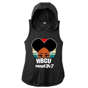 Future Hbcu Grad Graduation Historically Black College Gift Ladies PosiCharge Tri-Blend Wicking Draft Hoodie Tank