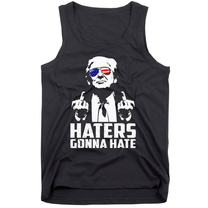 Funny Haters Gonna Hate President Donald Trump Tank Top