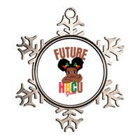 Future HBCU Grad Graduation Historically Black College Girl Metallic Star Ornament