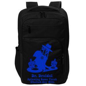 Funny Hanukkah Gift Chanukah DJ Dr. Dreidel Party  Impact Tech Backpack