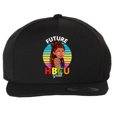 Future Hbcu Grad Graduation Historically Black College Gift Wool Snapback Cap